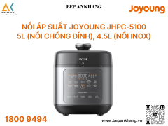 Nồi cơm áp suất Joyoung JHPC-5100 - Dung tích: 5L (Nồi chống dính), 4.5L (Nồi inox) 